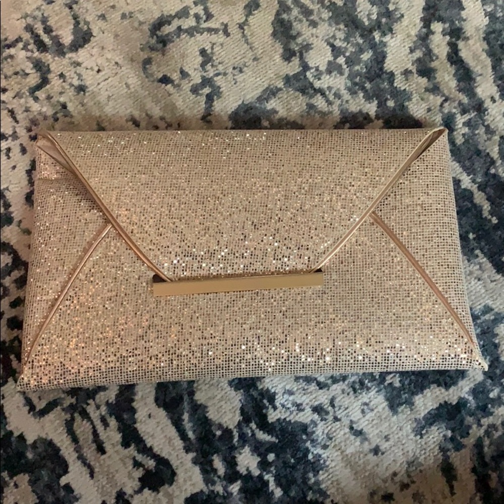 Gold Envelope Clutch